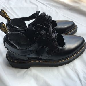 Dr. Martens Platform Black Sandals
